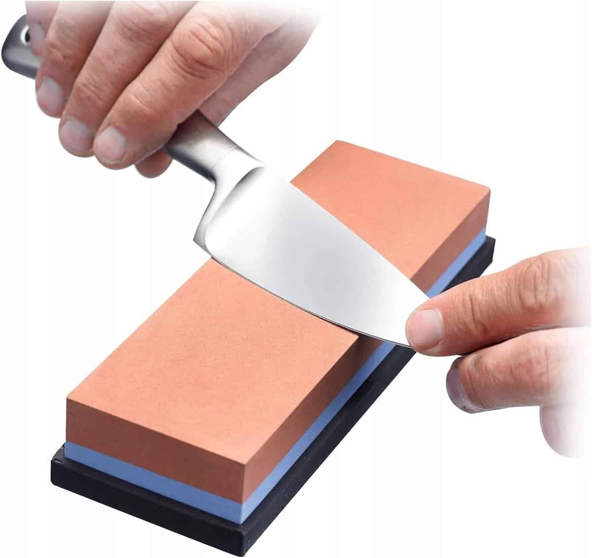 OSTRZAŁKA KAMIENNA OSEŁKA KAMIEŃ WODNY DO OSTRZENIA NOŻY GRADACJA 1000 3000 1