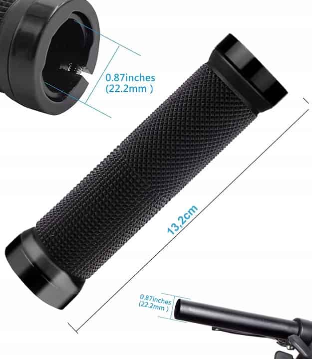 CHWYTY GRIPY NAKŁADKI ROWEROWE RĄCZKI DO KIEROWNICY ROWERU ANTYPOŚLIZGOWE 1