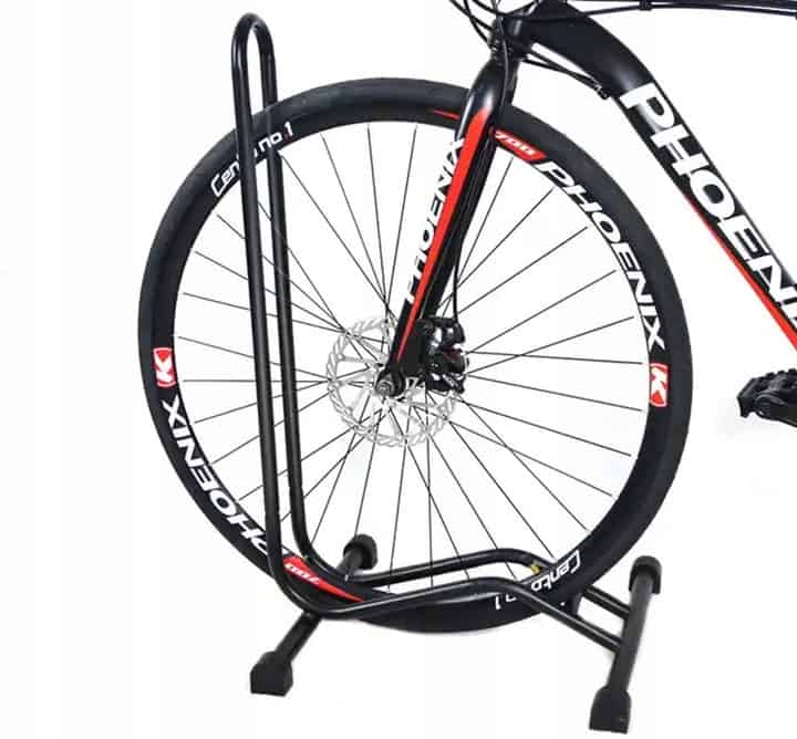 STOJAK ROWEROWY STOJĄCY STOJAK NA ROWER STABILNE PARKOWANIE ROWERU 16-29 1