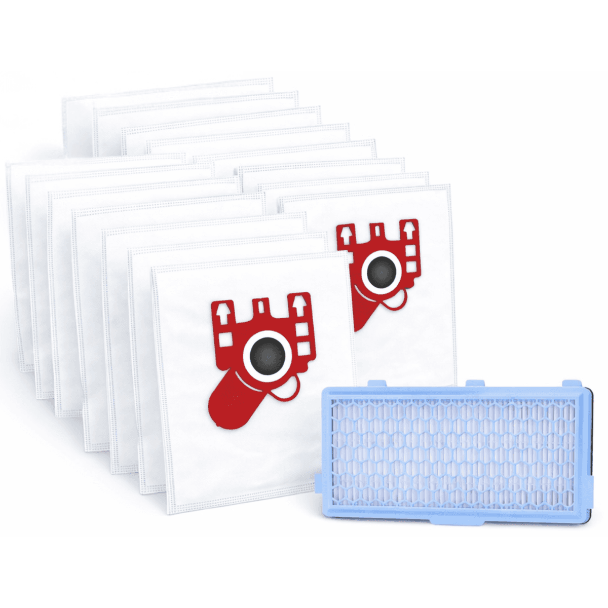 Worki do odkurzacza Miele 15 szt. + filtr HEPA Bisanti, Compact C1/C2, Complete C2/C3 Cat&Dog