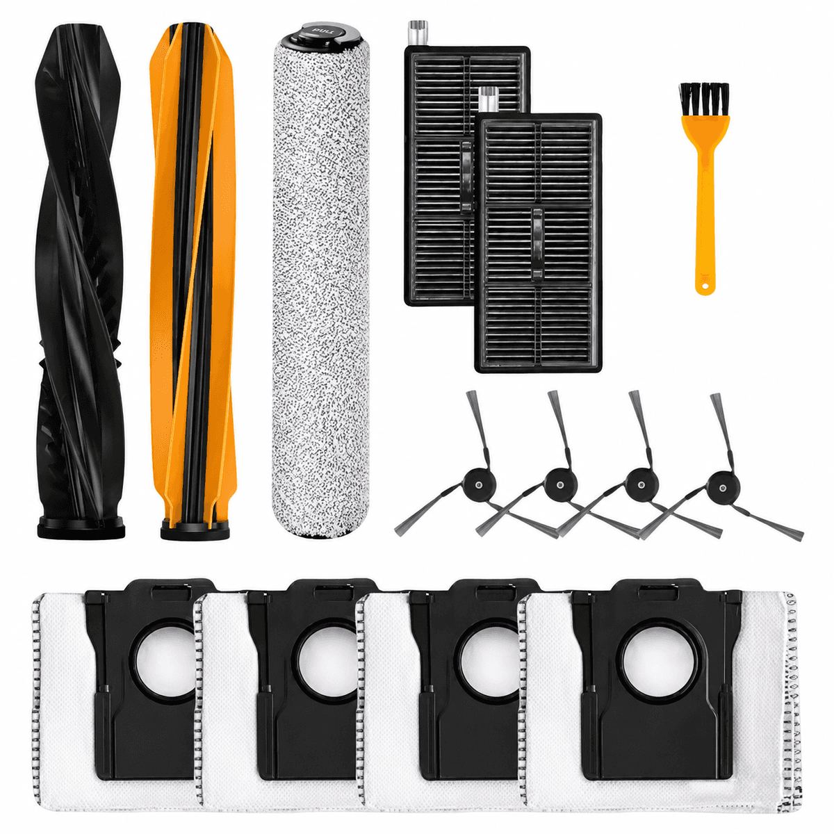 Zestaw akcesoriów do Dreame Aqua 10 Ultra Roller Complete, 13 szt. + pędzelek gratis - zdjęcie 1
