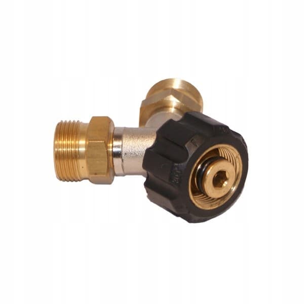 TRÓJNIK Mosiężny rozdzielacz węża lancy pistoletu do myjki KARCHER 5