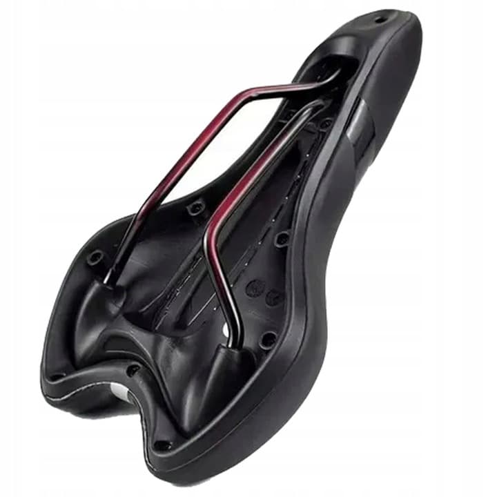 ŻELOWE SIODEŁKO ROWEROWE Z OTWOREM SPORTOWE WYGODNE SIEDZENIE S3 2