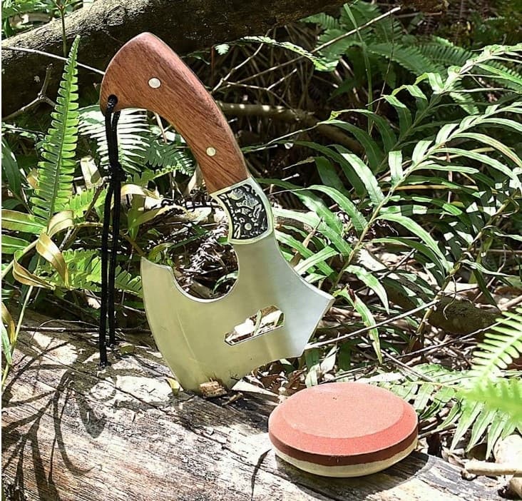 OKRĄGŁY KAMIEŃ DO OSTRZENIA SIEKIER TOPORU WIELOFUNKCYJNY 240/600 BISANTI 4