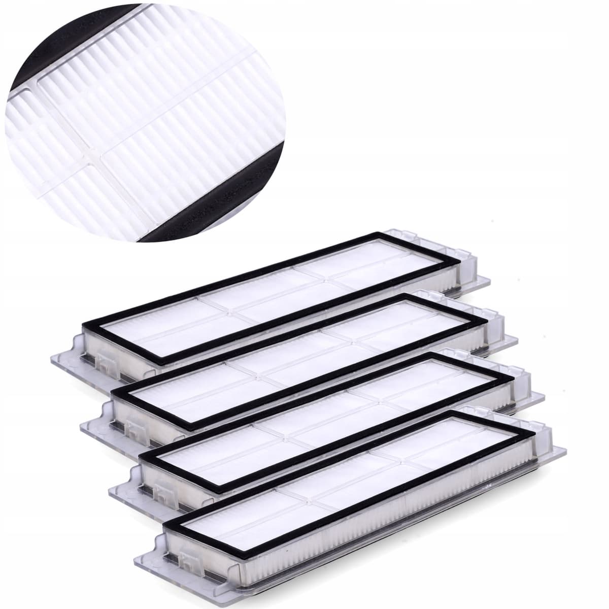 ZESTAW SZCZOTKI FILTRY DO XIAOMI MI Robot Vacuum 1 2 RoboRock S50 S60 S5 S6 2