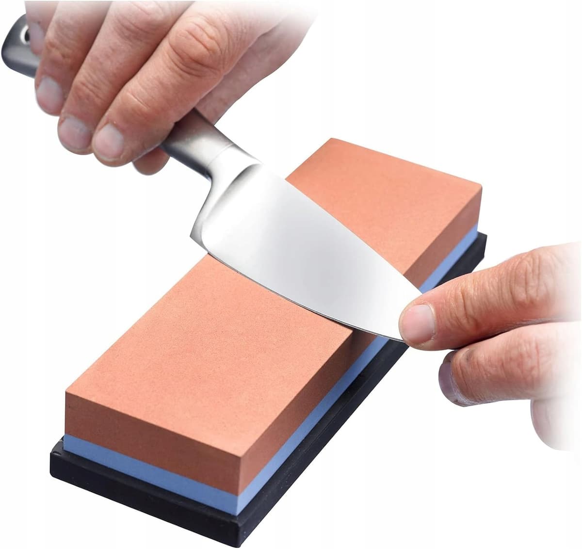 OSTRZAŁKA KAMIENNA OSEŁKA KAMIEŃ WODNY DO OSTRZENIA NOŻY GRADACJA 1000 3000 1