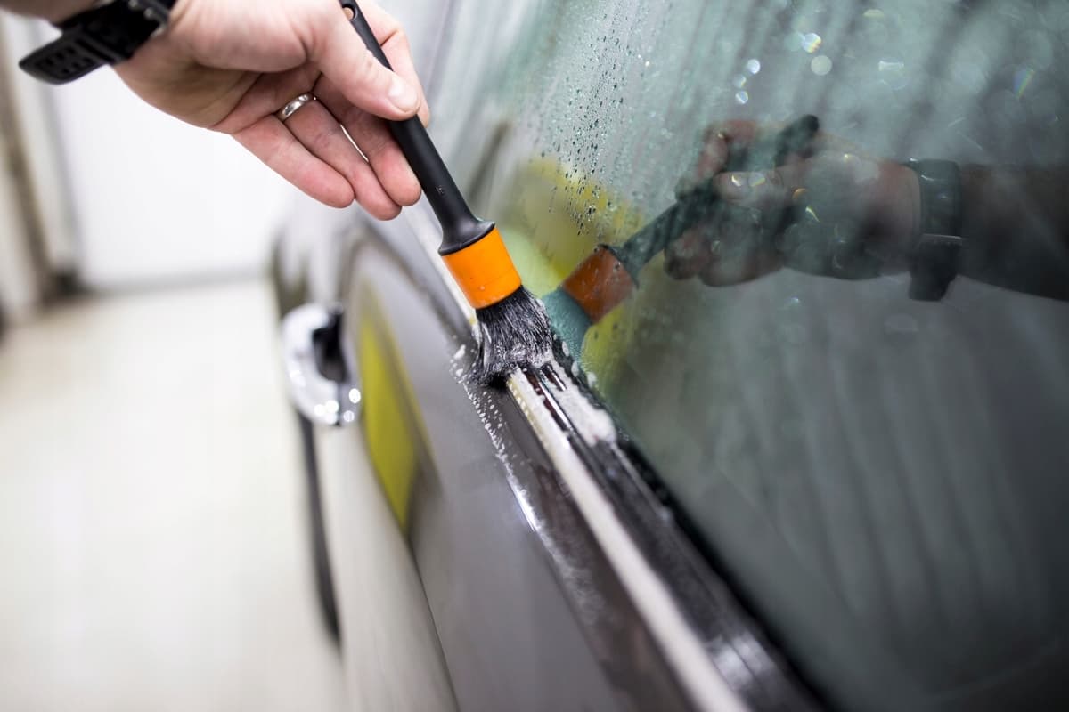 zestaw 3 pędzelków do detailingu auta czyściki grube włosie 31-25-17mm 2