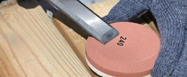 OKRĄGŁY KAMIEŃ DO OSTRZENIA SIEKIER TOPORU WIELOFUNKCYJNY 240/600 BISANTI 5