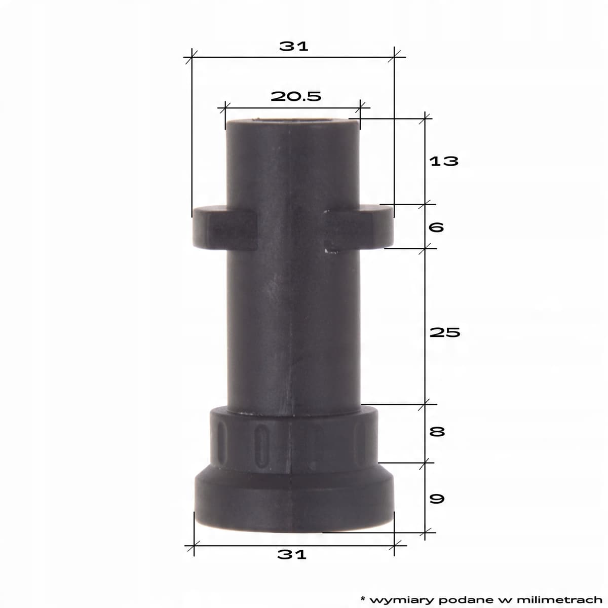 Pianownica do myjki KARCHER K2 K3 K4 K5 K6 K7 Regulacja Piany 1L 2