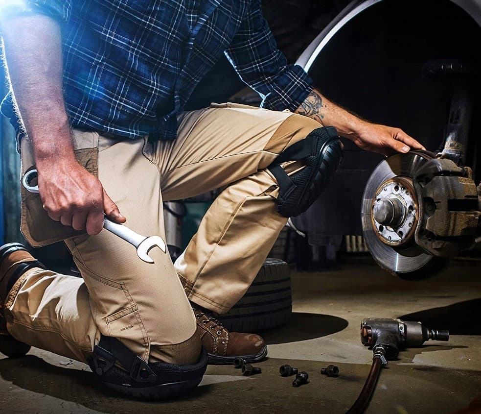 NAKOLANNIKI ŻEL OCHRANIACZE NA KOLANA OGRODNICZE BUDOWLANE WYGODNE Bisanti 4