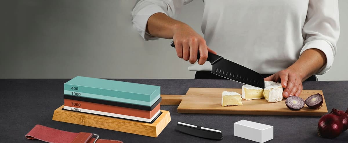 KAMIEŃ WODNY OSEŁKA OSTRZAŁKA DO NOŻY KUCHENNYCH 4000/1000/3000/8000 4