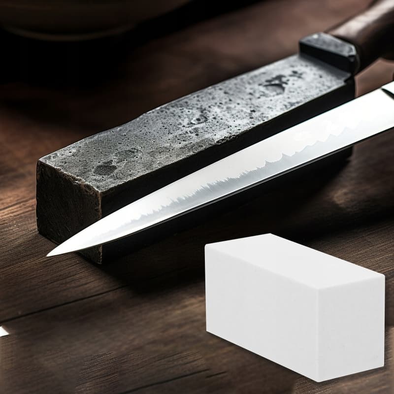 KAMIEŃ NAPRAWCZY DO OSTRZAŁEK KAMIENNYCH NAPRAWA NOŻA UNIWERSALNY NÓŻ 2