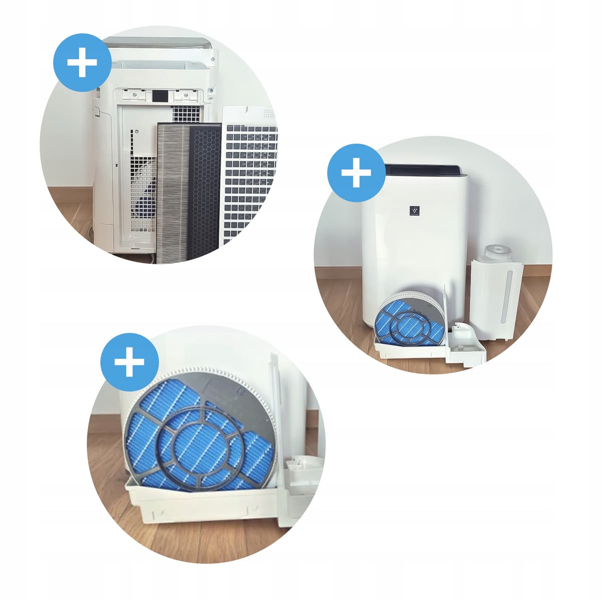 Filtr HEPA do oczyszczacz powietrz SHARP KC-D40EU 8