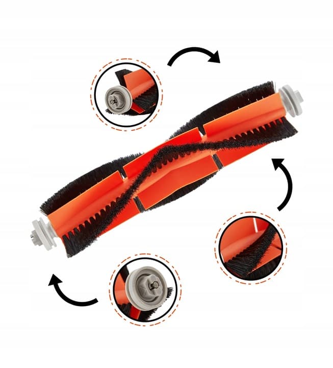 ZESTAW SZCZOTKI FILTRY DO ROBOROCK S6 S60 S65 s6MAX s6MAX S5 S5MAX S6 PURE 2