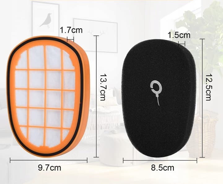 3x FILTR do odkurzacza PHILIPS SPEEDPRO MAX FC5005 2