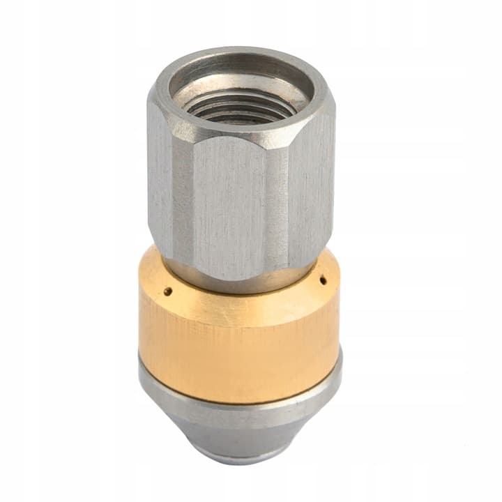 DYSZA OBROTOWA GŁOWICA DO CZYSZCZENIA KANALIZACJI DO MYJKI KARCHER WĄŻ 1/8 3