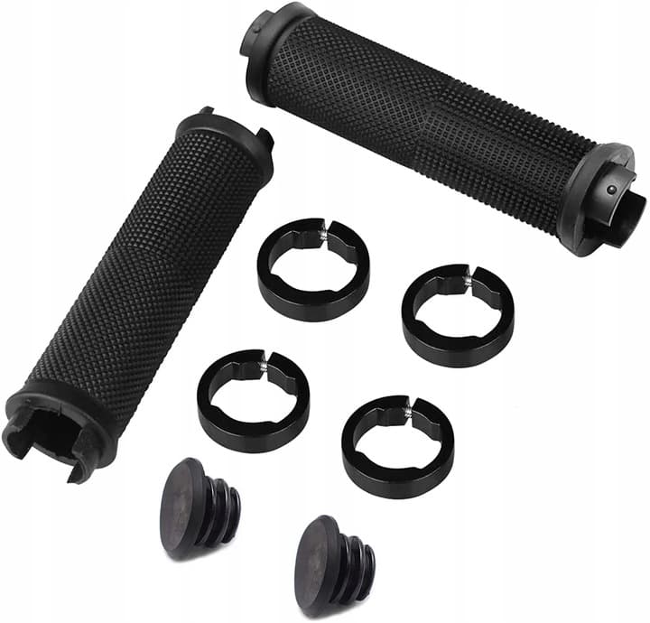 CHWYTY GRIPY NAKŁADKI ROWEROWE RĄCZKI DO KIEROWNICY ROWERU ANTYPOŚLIZGOWE 4