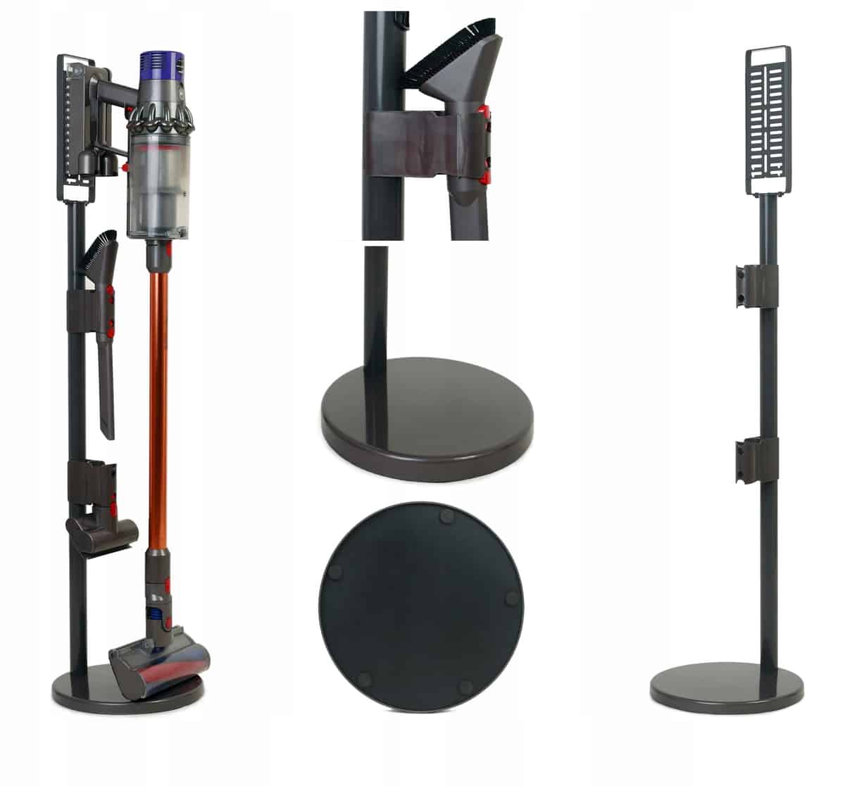 STOJAK DO ODKURZACZA DYSON V6 V7 V8 V10 V11 V12 V15 OKRĄGŁY STYLOWY
