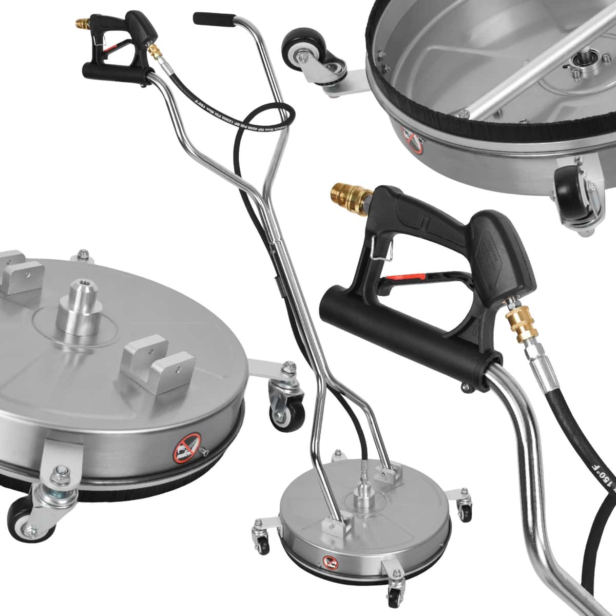 T-Racer 18 szczotka KOSTKI BRUKU do KARCHER HD HDS M22 KRANZLE Patio