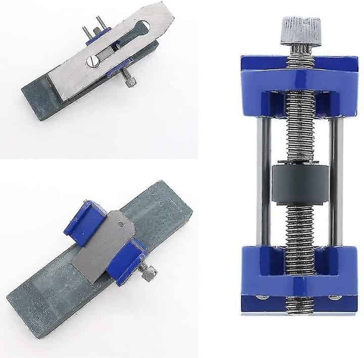 UCHWYT PRZYRZĄD DO OSTRZENIA SZLIFOWANIA DŁUT MOCOWANIA PROWADZENIA DŁUTA